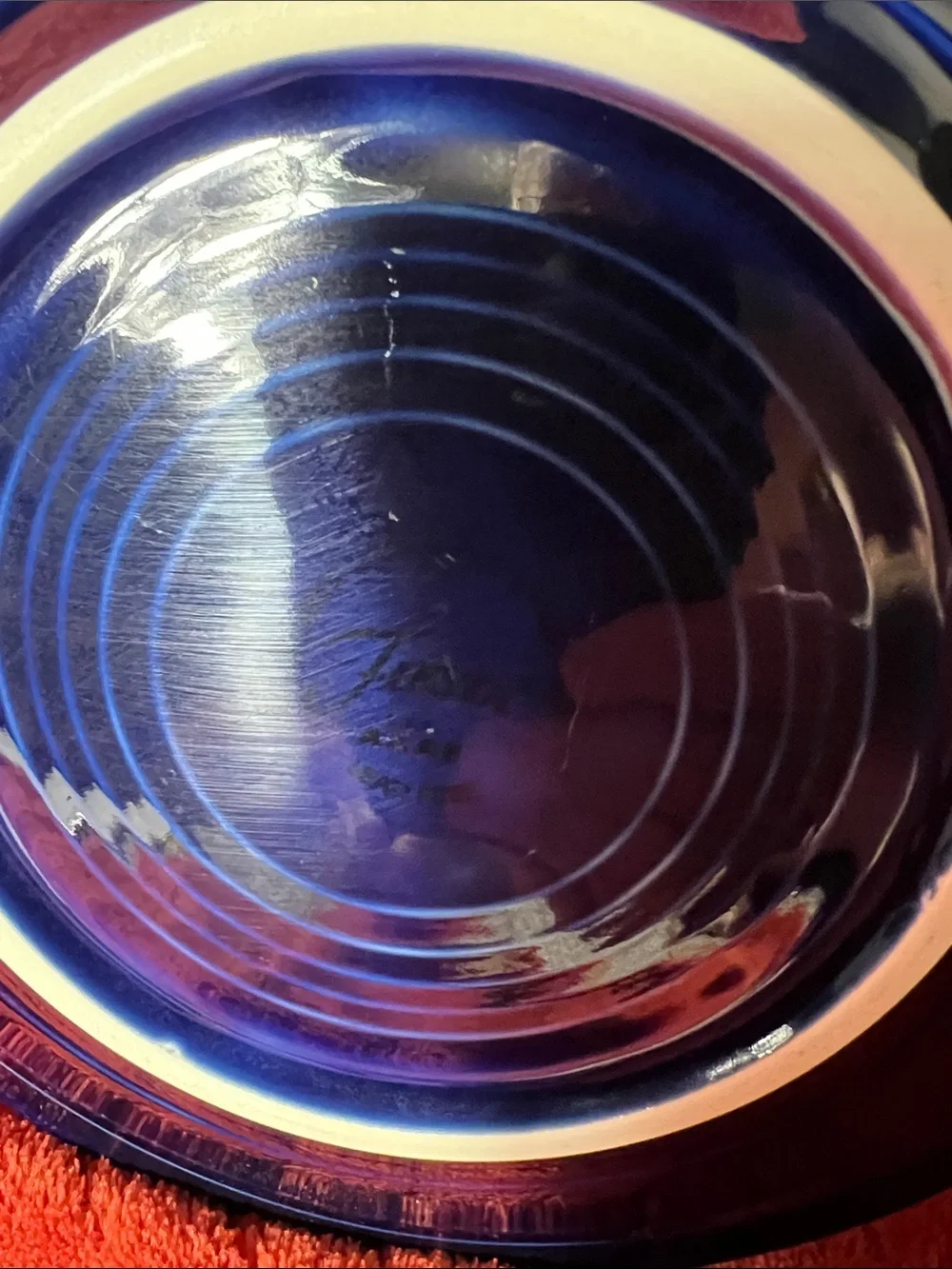 Fiestaware Cobalt Blue 7” Salad/Dessert Plates -2pc